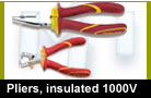 Pliers, insulated 1000v